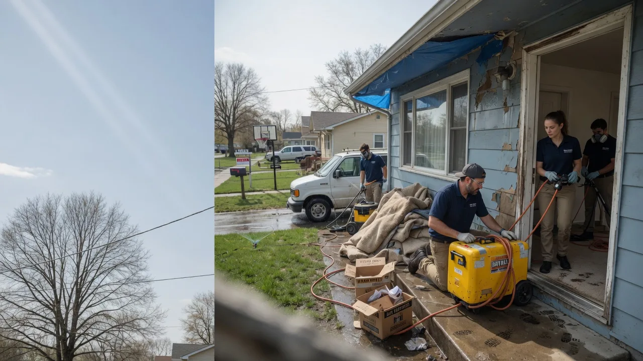 Basement Flood Cleanup in Harrisburg, NE near me
